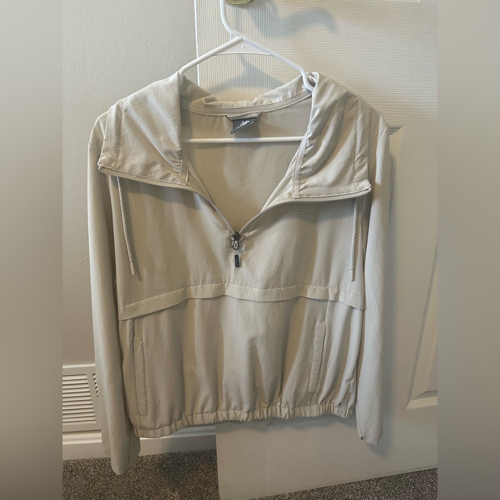 New Balance Tan Women's Windbreaker